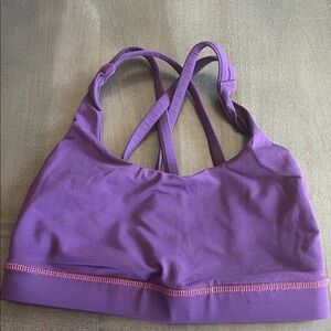 Purple Lululemon Sports Bra